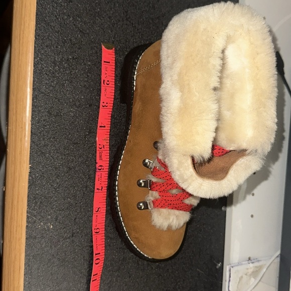 J. CREW | Nordic Fur Hiking Winter Snow Rain Boots 7 - Picture 9 of 10
